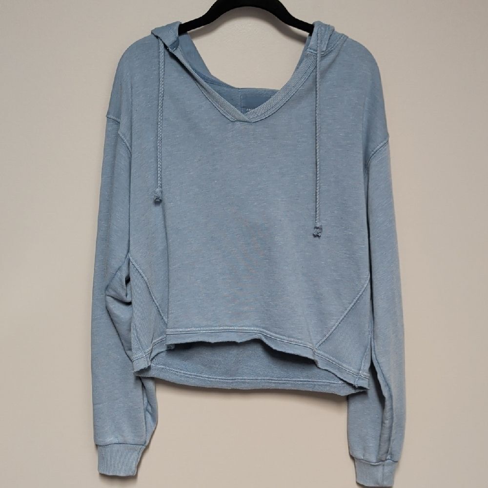 American Eagle Outfitters Light Blue Women's Hoodie